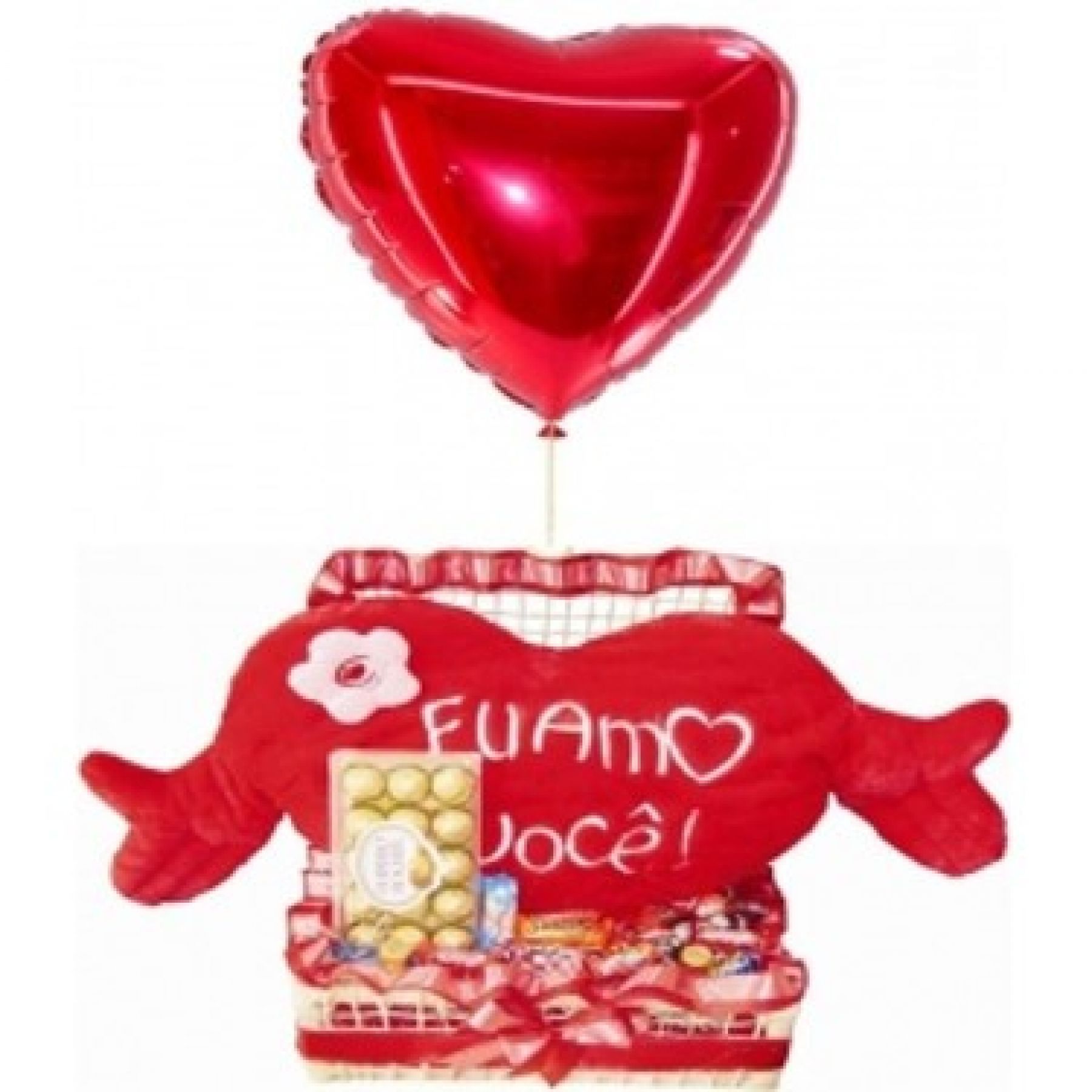 Baú Coração e Chocolates