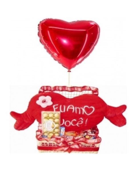 Baú Coração e Chocolates